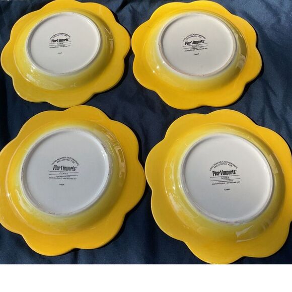 Pier 1 Imports Flores Salad Plates - Picture 3 of 3